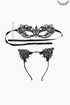 Halloween set: mask and ears