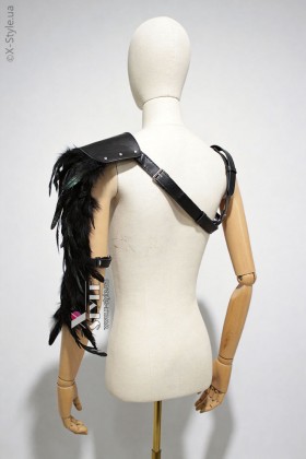 URBEX Black Women's Feather Harness
