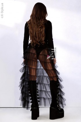 MIDNIGHT Festival Costume with a Train Skirt