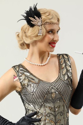 Повязка в стиле Gatsby UV4233