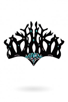 Диадема с камнями Foresta Turquoise