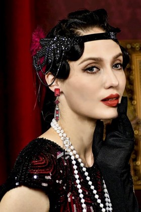 Повязка в стиле Gatsby UV4247