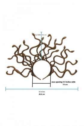 Корона со змеями Cosplay Couture для девочки