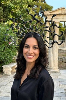 Тиара Snakes в стиле Halloween