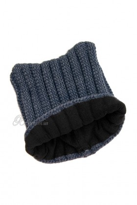 Зимняя шапка с ушками кошки XA2050