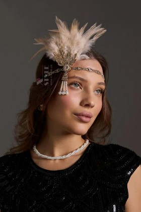 Повязка для волос в стиле Gatsby UV272