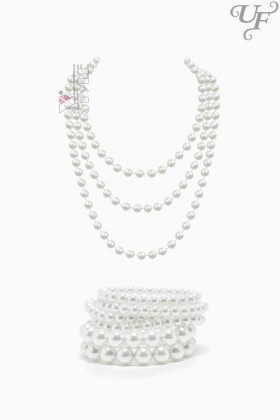 Faux Pearl Jewelry Set UF3046