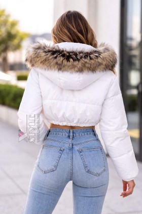 Куртка утепленная короткая женская E2037