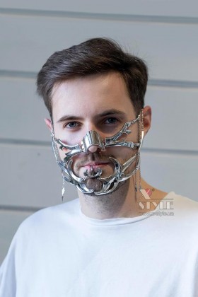 Мужская и женская маска "Киборг"