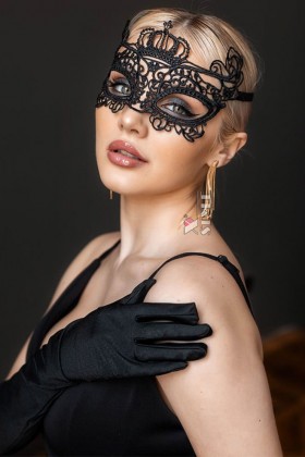 Кружевная накрахмаленная маска A1029