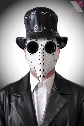 Белая маска чумного доктора XA1072