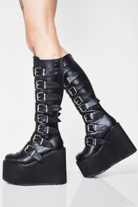 Сапоги с пряжками 310009