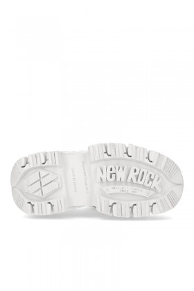 Масивні шкіряні кросівки TANK NAPA BLANCA