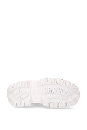 White New Rock sneakers with screws E4079