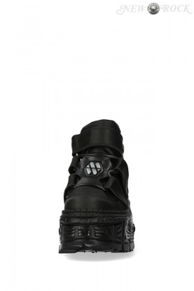 New Rock Print Platform Boots