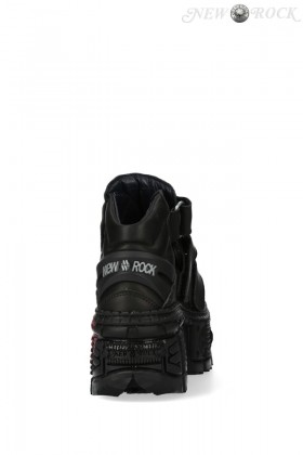 New Rock Print Platform Boots