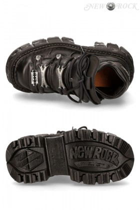 Ботинки New Rock с винтами в платформе