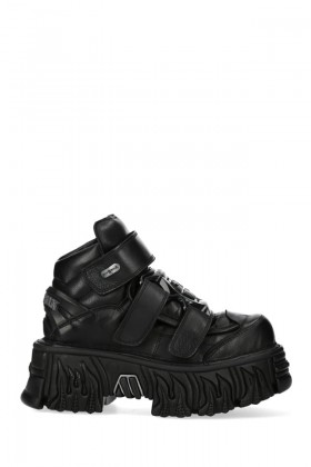 Шкіряні черевики на високій підошві NOMADA FIRE