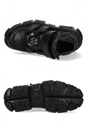 Кожаные ботинки на высокой подошве NOMADA FIRE