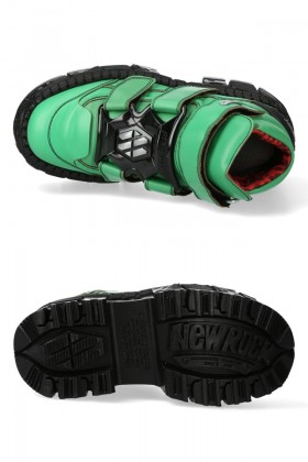 Кожаные кроссовки на платформе TIMBER VERDE