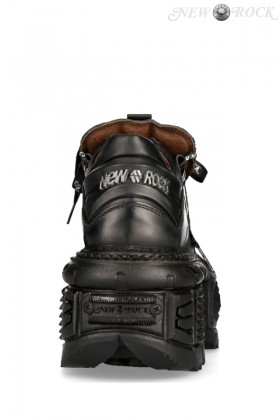 Leather Platform Boots with New Rock Laces