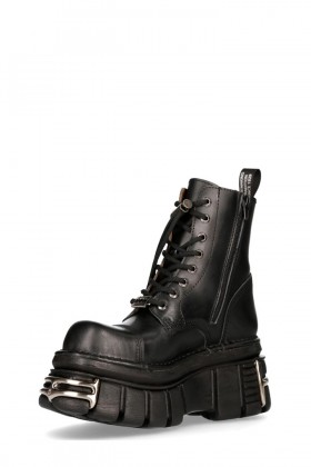 Кожаные ботинки New Rock Metallic Tower