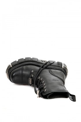 Кожаные ботинки New Rock Metallic Tower