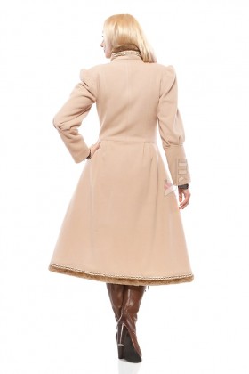 Зимнее винтажное пальто X5038