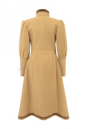 Зимнее пальто в стиле Ретро X038