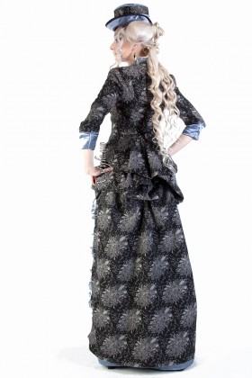 Викторианское платье конца 19 ст.