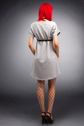 Платье с портупеей X246