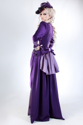 Прогулочное платье в стиле конца 19 ст.