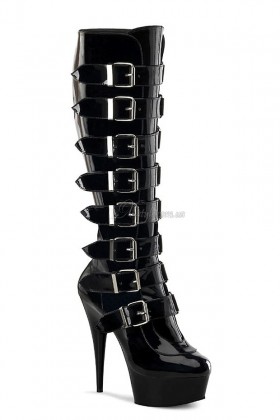 Лаковые сапоги Pleaser D2049