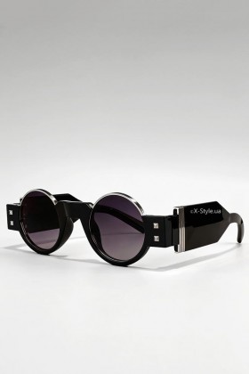 Avant-Garde OLIVIER Round Sunglasses with Oversized Frames