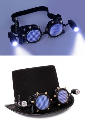 Black Goggles with backlight X5103