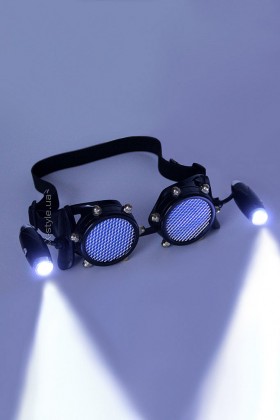Black Goggles with backlight X5103