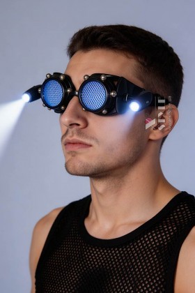 Black Goggles with backlight X5103