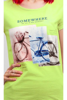 Футболка жіноча з принтом XC2113