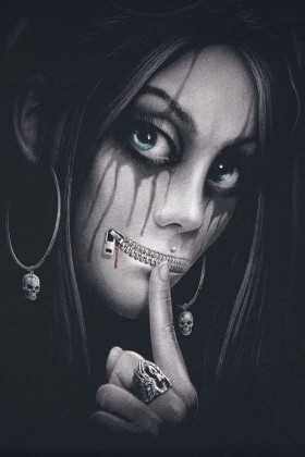 Футболка женская Spiral ZIPPED