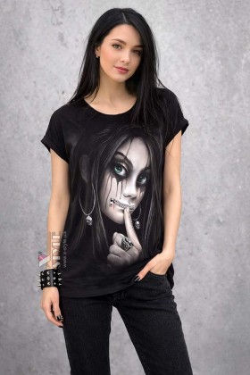 Футболка женская Spiral ZIPPED