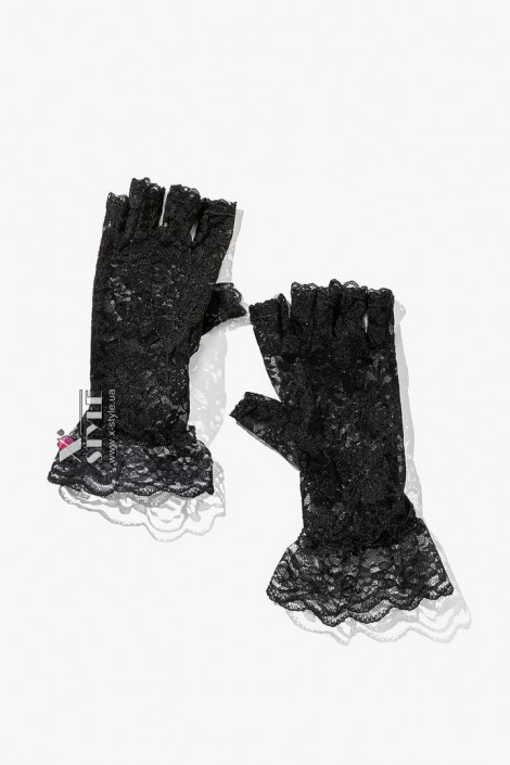Ажурные перчатки без пальчиков UF224 (601224)