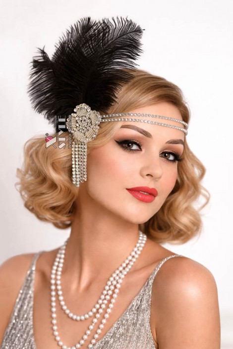 Повязка с камнями Gatsby Girl UF274 (504274)