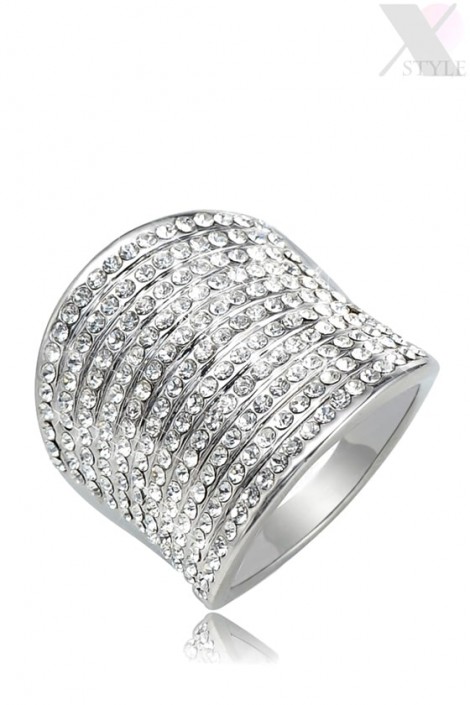 Массивное кольцо с камнями XT-Jewelry (708160)