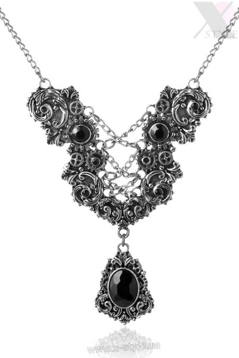 Ожерелье Mechanical Corselette - античное серебро (706194)
