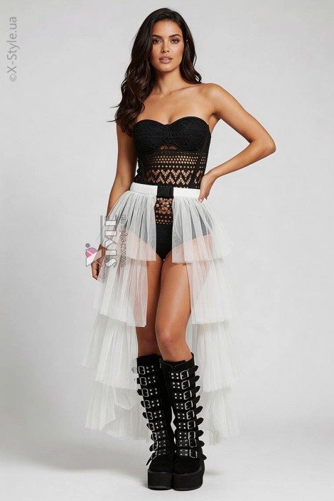 Фестивальный комплект (боди-купальник, юбка) (118166)