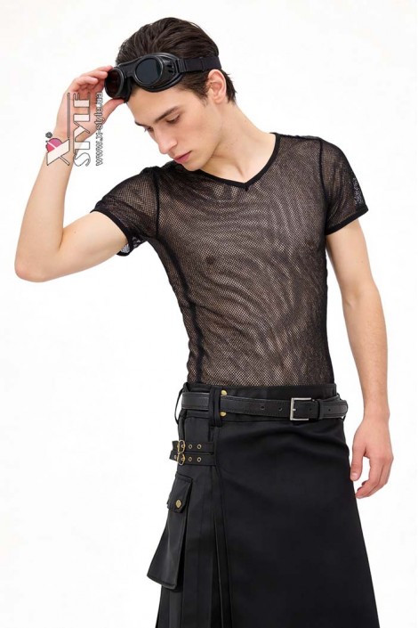 Мужской топ сетка с коротким рукавом XC023 (202023)