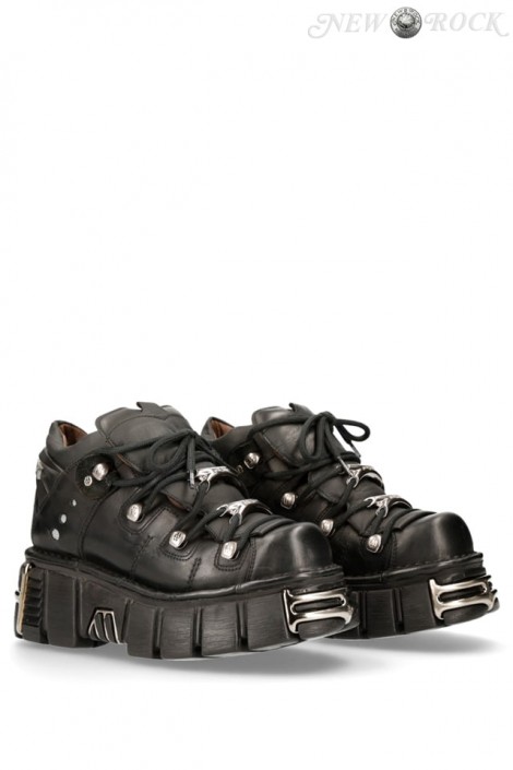 Кожаные ботинки New Rock ITALI NEGRO (314015)