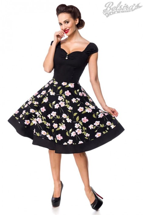 Платье с цветочной юбкой Belsira (105558)