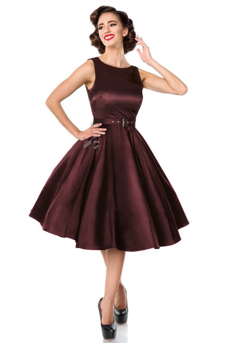 Платье в стиле Ретро с поясом XC336 (105336)