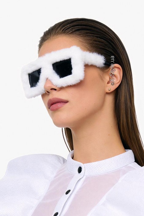 Фестивальные очки с мехом X5166 (905166)